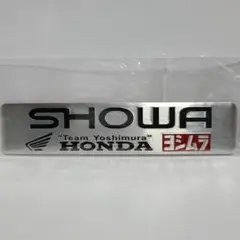 ヨシムラ YOSHIMURA HONDA SHOWA 銀 耐熱アルミステッカー