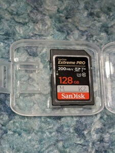 0605u0939　SDカード 128GB SDXC Class10 UHS-I V30 読取最大200MB/s SanDisk Extreme PRO SDSDXXD-128G-GHJIN