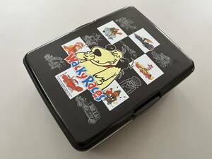 ■ Wacky Races チキチキマシン猛レース ケンケン 道具箱 小物入れ 裁縫ケース 家庭科 小学校 ２段 黒 ブラック 31070