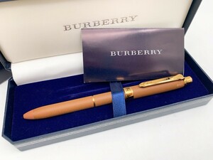 送料無料 中古 BURBERRY バーバリー ウインザーシリーズ 複合筆記具 BEW3E ボールペン シャープペンシル シャーペン 赤 黒 0412や7 A1定250