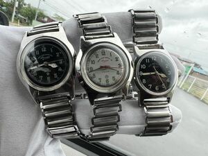 3本 WEST END WATCH Co ミリタリー アンティーク ビンテージ可動品 腕時計 .W.
