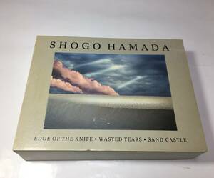 浜田省吾 BOX EDGE OF THE KNIFE/WASTED TEARS/SAND CASTLE 完全限定CD3枚組
