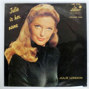 仏 JULIE LONDON/JULIE IS HER NAME VOL.2/LIBERTY LRP3100 LP