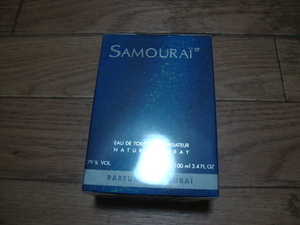 ★ 新品 アラン・ドロン サムライ オードトワレ ナチュラルブルー 100ml 香水 フレグランス PARFUMS SAMOURAI ★