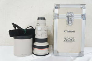 ⑦ Canon キャノン EF 300mm F2.8 L ULTRASONIC カメラレンズ ET-118Ⅱ フード ハードケース付き 7004118011
