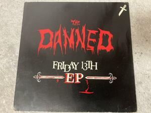 DAMNED - FRIDAY 13TH 7インチ disco man 収録 uk punk sex pistols buzzcocks clash vibratora stiff little fingers joy division