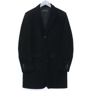 LOUNGE LIZARD MELTON CHESTER COAT サイズ2 ブラック 6306-5626 ラウンジリザード メルトン チェスター コート ジャケット ウール