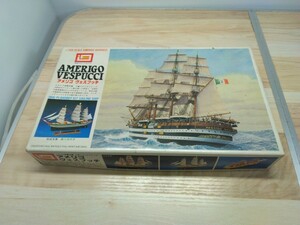 当時物　レトロ　アメリゴ・ヴェスプッチ　AMERIGO VESPUCCI 1/350　プラモデル　未組立　IMAI イマイ　ヴィンテージ　おもちゃ　船　O