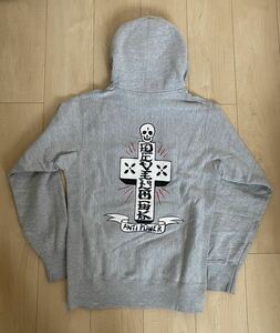 デビロック DEVILOCK スカル 髑髏 スウェット パーカー M 検 STUSSY DOG TOWN