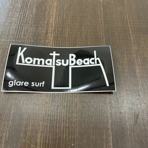 KomatsuBeachステッカー