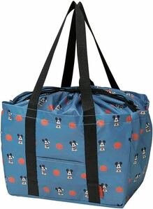 ディズニー　ミッキーマウス　レジカゴバッグ　（ミッキー＆オレンジ）　エコバッグ　ショッピングバッグ　レジカゴ用 バッグ　