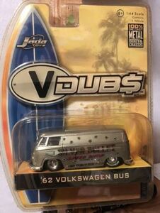 Jada toys 62 Volkswagen bus 1/64 デッドストック　V DUB S