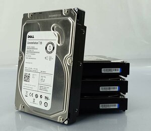 4個セット DELL Constellation ES Seagate ST1000NM0001 1TB HDD 3.5インチ SAS デル ハードディスク S031115