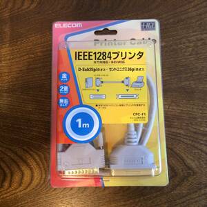 エレコム IEEE1284 プリンタ ケーブル CPC-F1 DOS/Vパソコン用 Printer Cable ELECOM 1m