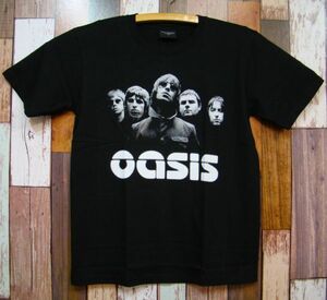 【送料無料】L★新品【Oasis】オアシス★バンドT★ロックT★フォトTシャツ