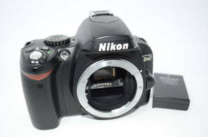 【外観特上級】Nikon D40 ニコン ボディ　#s5450