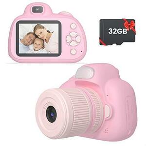 ◆送料無料 子供用カメラ,キッズカメラ,男の子と女の子のためのトイカメラ,4800万画素 1080P HD