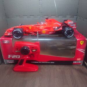 【ジャンク】MJX R/C FERRARI F2008　フェラーリ　ラジコンカー 　1/10スケール　レッド　【管理No．1146】