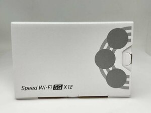 U532【新品・制限○　白ロム】 Speed Wi-Fi 5G X12 NAR03 au ブラック