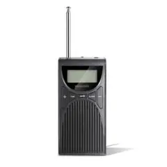 ポータブルラジオ 高感度 防災 乾電池式 多機能 FM/AM/ワイドFM対応