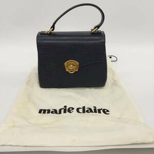 6689 marie claire マリクレール　ハンドバッグ ミニバッグ 黒 