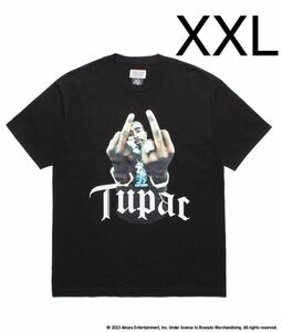 即決 XXLサイズ wackomaria tupac 2pac Tシャツ 黒 ワコマリア
