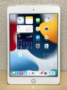 中古SIMフリー iPad mini 第4世代 Wi-Fi+Cellular シルバー 64GB本体のみ（バッテリーの減りが速いです）