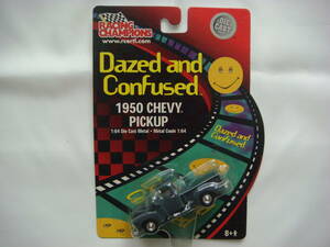 レーシングチャンピオン １/６４ ☆ １９５０ シェビー ピックアップ Ｄａｚｅｄ ａｎｄ Ｃｏｎｆｕｓｅｄ