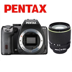 ペンタックス PENTAX K-S2 18-135mm 高倍率 レンズセット ブラック デジタル一眼レフ カメラ 中古