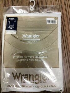 Wrangler　ラングラー　デッドストック　2000年前後　ベージュ　サンド　福助　未開封品 インナー 肌着 下着 アンダーウェア 半袖丸首