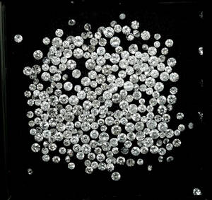 ★おまとめ天然ダイヤモンド 最高級 3.217ct 1.8mm下 ルース 宝石 ジュエリー jewelry