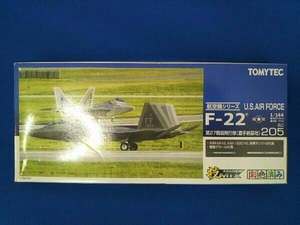 プラモデル トミーテック 1/144 米空軍 F-22 第27戦闘飛行隊(嘉手納基地) 技MIX 航空機シリーズ [AC205]