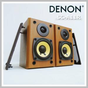 【1スタ】デノン SC-A11R ペア スピーカー 小型 DENON デンオン 新品参考価格\8,800 (2)