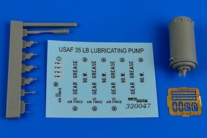 エアロボーナス 320047 1/32 35Lb. lubricating bucket pump USAF(汎用)