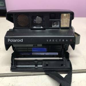YU-1654　Polaroid ポラロイド SPECTRA E スペクトラE 動作未確認　現状　カメラ　昭和　レトロ　インテリア　コレクション　送料込！