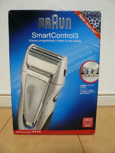 未使用! BRAUN ブラウン シェーバー SmartControl3 BS4876