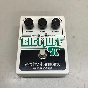 (13) electro harmonix BIGMUFF エフェクター 現状品 通電のみ確認