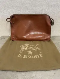 【IL BISONTE】イルビゾンテ  クラッチバック　レア