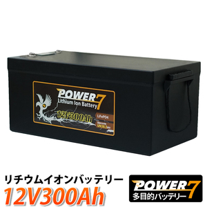 リチウムイオンバッテリー 12V300Ah 軽量 カー 多目的用バッテリー BMS バッテリーマネージメントシステム LiFePO4 直列 並列接続