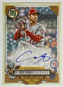 大谷翔平直書きサイン 2022 Topps Gypsy Queen Signatures Auto