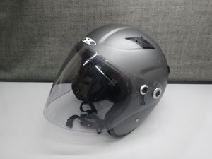 (270) LEAD X-AIR ジェットヘルメット シールド付！LARGE (Lサイズ) 