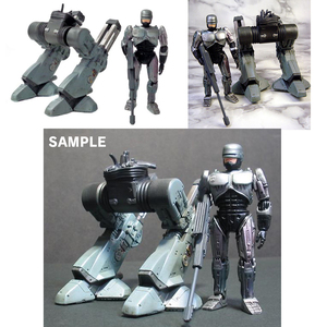 ロボコップ 完成品フィギュア ED-209 & コブラ砲　コトブキヤ ロボコップトリロジー 2006年 壽屋 kotobukiya ROBOCOP actionfigure