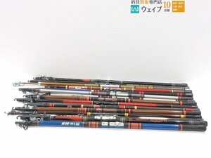 シマノ エアロキャスト 390PG スズミ スーパーサーフDX 25 420 他 投げ竿 サーフ竿 等 ジャンク品