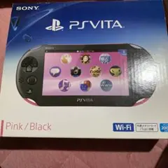 PS Vita本体　PCH2000 pink/Black