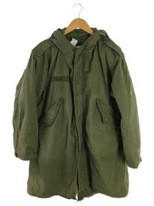 US.ARMY◆50s/M-51/キルティングライナー付/モッズコート/S/コットン/GRN/無地