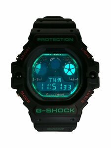 CASIO (カシオ) G-SHOCK Gショック × FACETASM (ファセッタズム) デジタル腕時計 クォーツ DW-5900FA ブラック メンズ/036