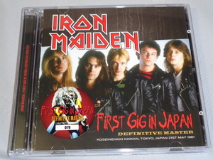 IRON MAIDEN/FIRST　GIG IN JAPAN　1981　DEFEINITIVE　MASTER 2CD