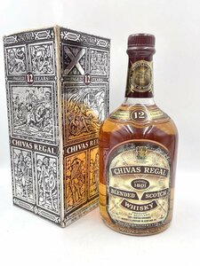 【未開栓】 シーバスリーガル CHIVAS REGAL 12年 スコッチウィスキー 750ml 43% (HA083)