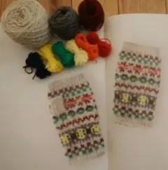 おまけのフェアアイル手袋 三國万里子 ミクニッツ miknits