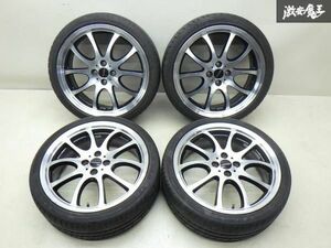 ●BMW 純正 MINI ミニ R56 ジョン クーパー ワークス JCW 18インチ 7J +52 PCD100 4H タイヤ付 205/40R18 4本 R55 R57 R58 R59 棚O-1